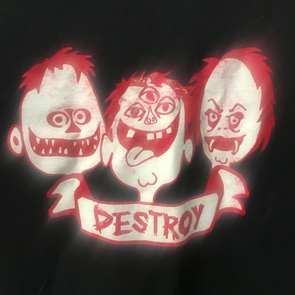 Vintage Rare "Destroy" Silkscreened T-Shirt